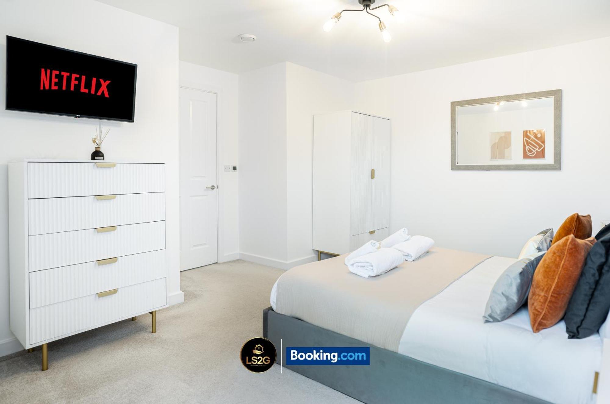 Apartment Cosy 1 Bedroom By Ls2g Short Lets & Serviced Greater With Free Wifi *