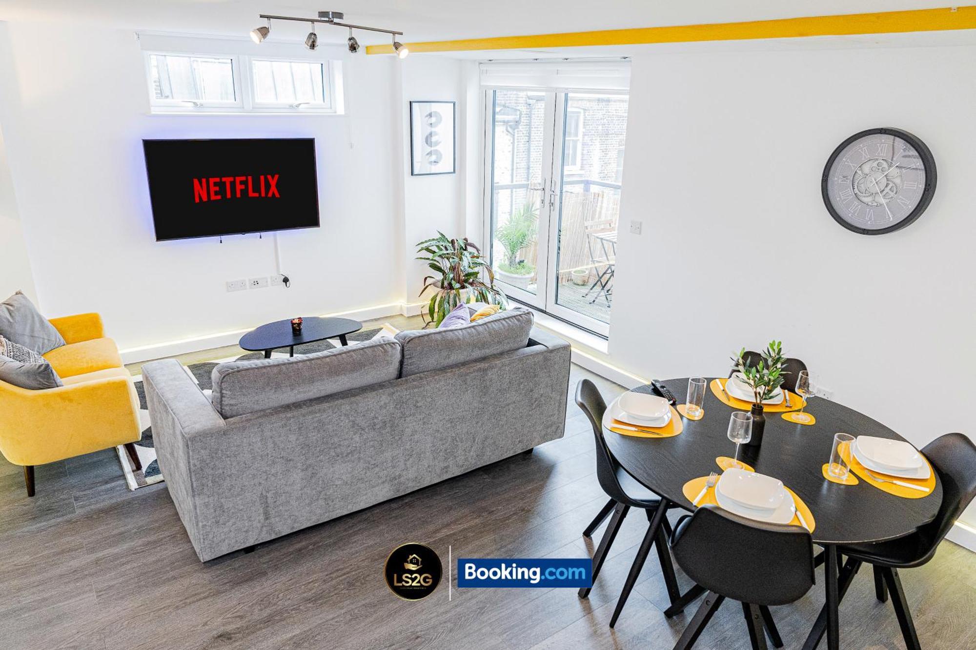 Cosy 1 Bedroom By Ls2g Short Lets & Serviced Greater With Free Wifi * London